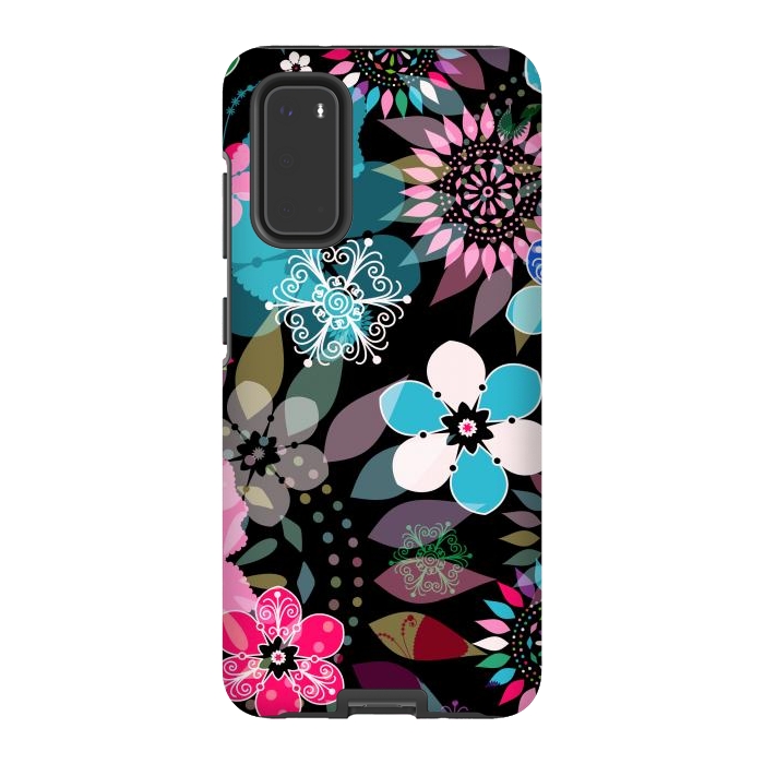 Galaxy S20 StrongFit Seamless Patterns with Flowers XII by ArtsCase