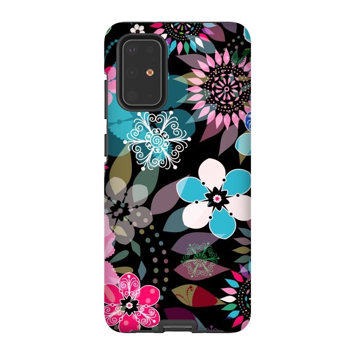 Galaxy S20 Plus StrongFit Seamless Patterns with Flowers XII by ArtsCase