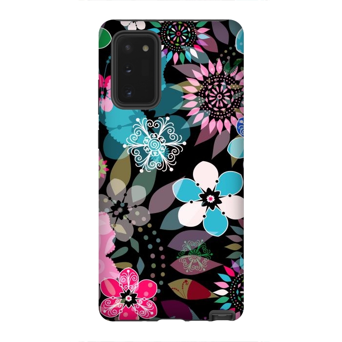 Galaxy Note 20 StrongFit Seamless Patterns with Flowers XII by ArtsCase
