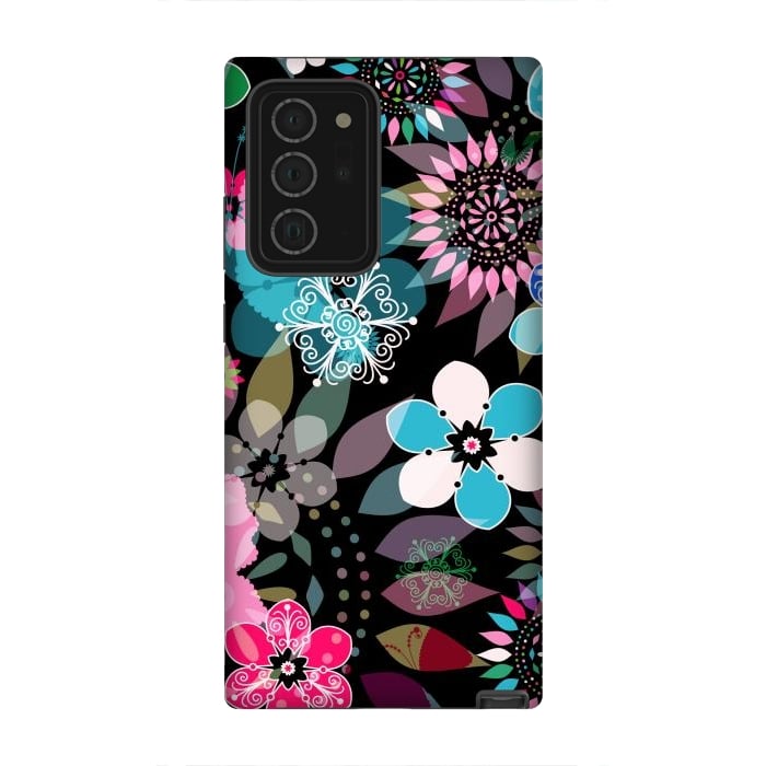 Galaxy Note 20 Ultra StrongFit Seamless Patterns with Flowers XII by ArtsCase