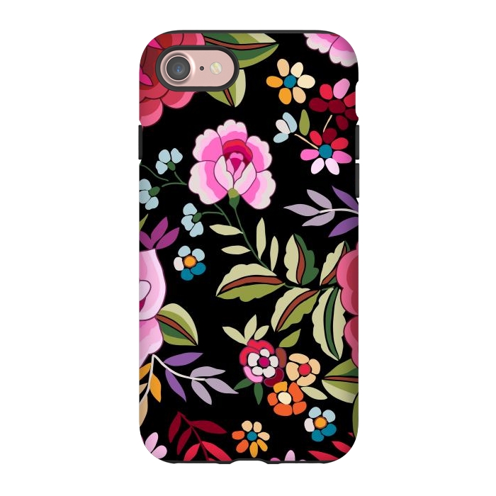 iPhone 7 StrongFit Sweet Pink Flowers by ArtsCase