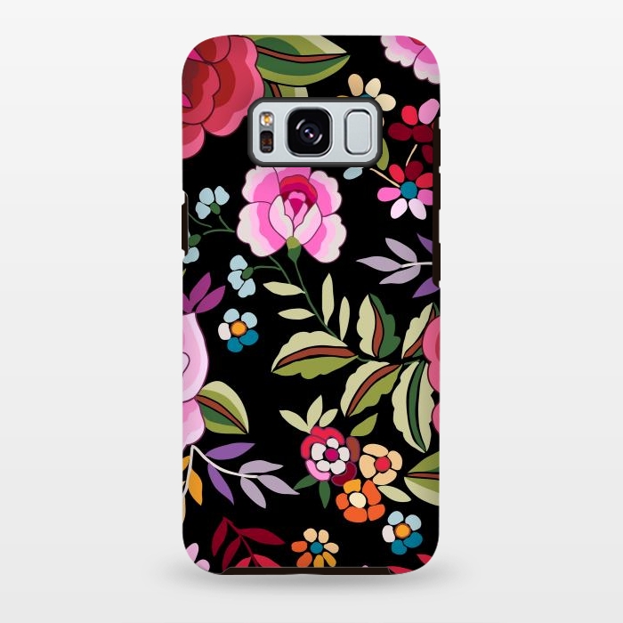 Galaxy S8 plus StrongFit Sweet Pink Flowers by ArtsCase