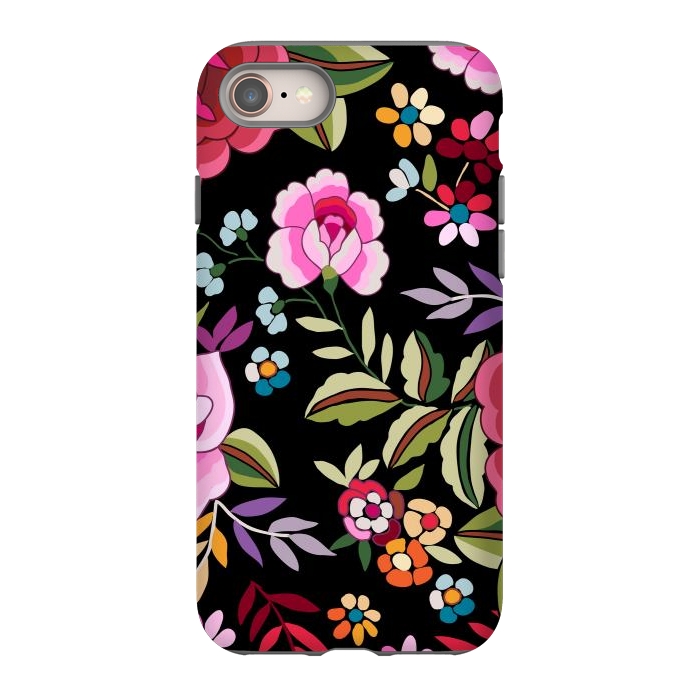 iPhone 8 StrongFit Sweet Pink Flowers by ArtsCase