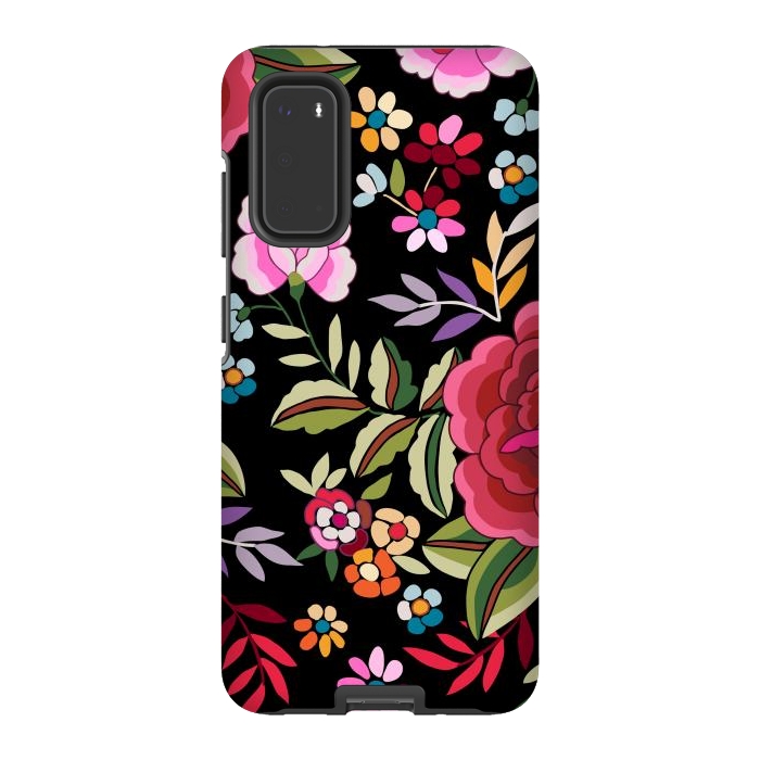 Galaxy S20 StrongFit Sweet Pink Flowers by ArtsCase