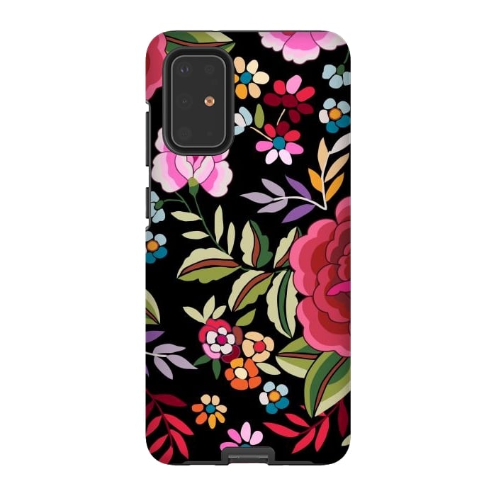 Galaxy S20 Plus StrongFit Sweet Pink Flowers by ArtsCase