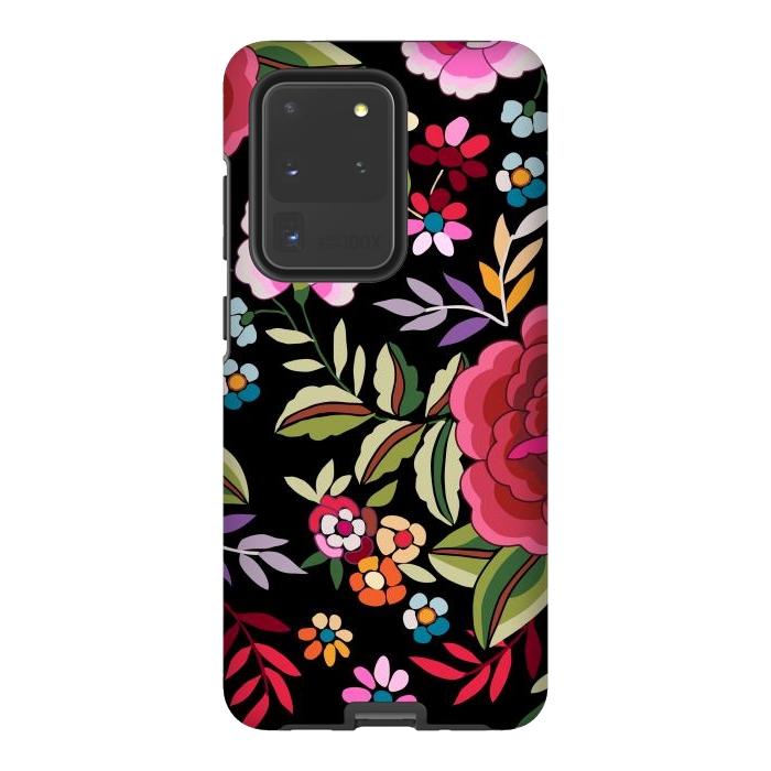 Galaxy S20 Ultra StrongFit Sweet Pink Flowers by ArtsCase