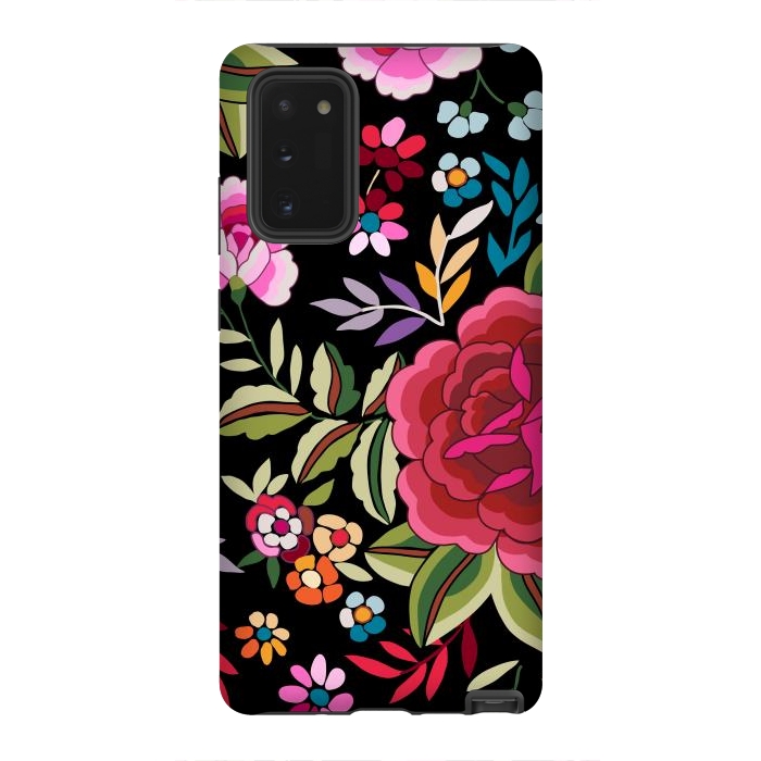 Galaxy Note 20 StrongFit Sweet Pink Flowers by ArtsCase