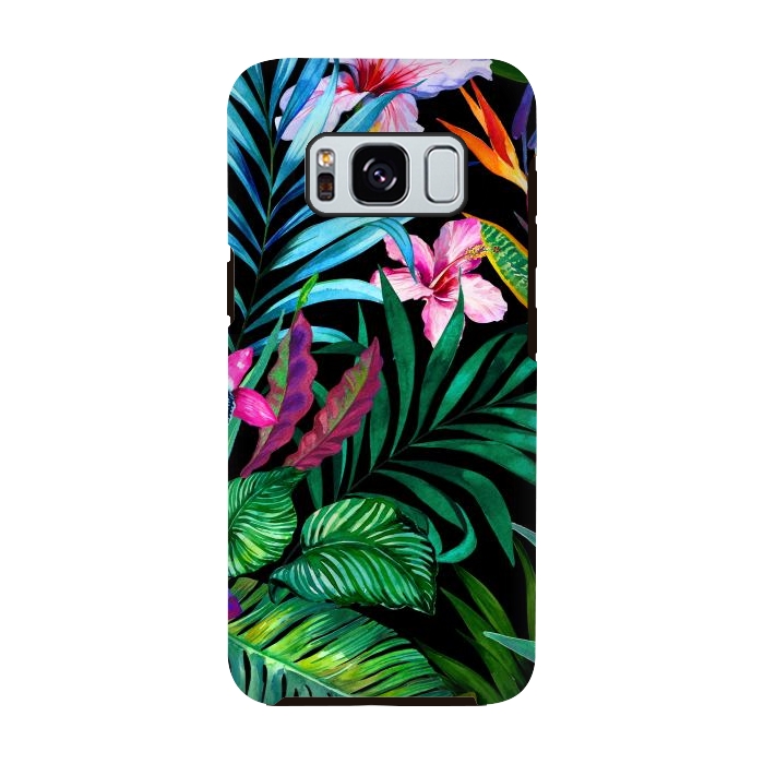 Galaxy S8 StrongFit Tropical Exotic Pattern by ArtsCase