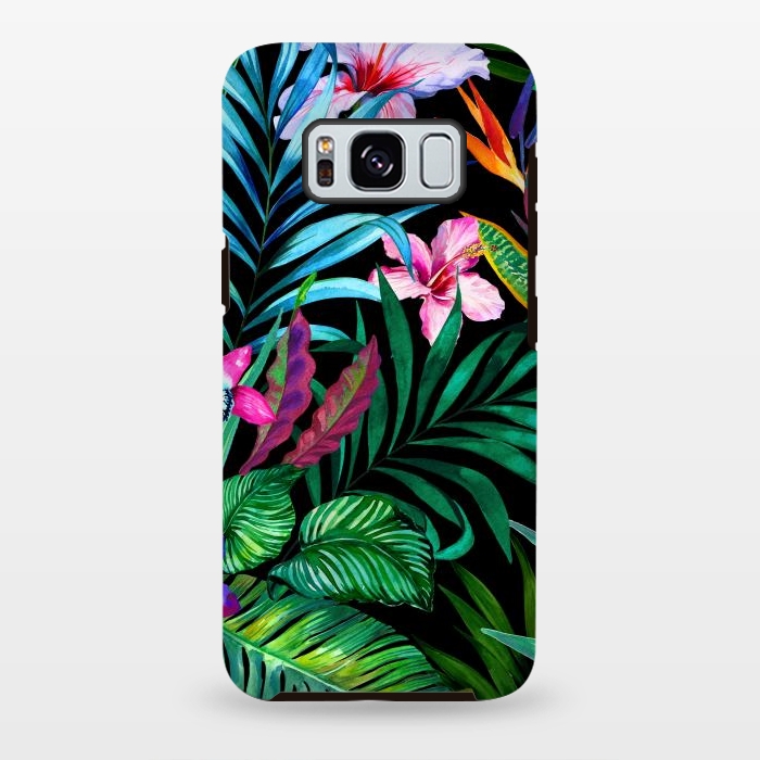 Galaxy S8 plus StrongFit Tropical Exotic Pattern by ArtsCase