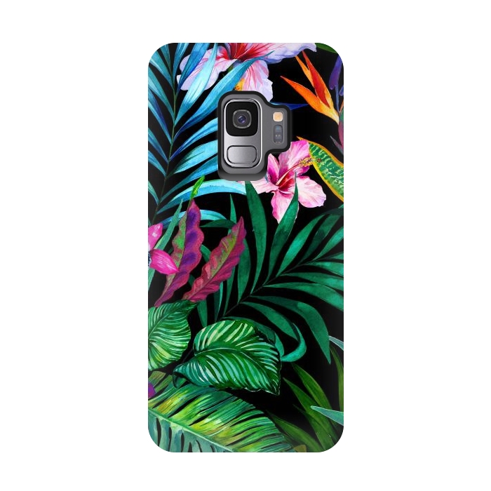 Galaxy S9 StrongFit Tropical Exotic Pattern by ArtsCase