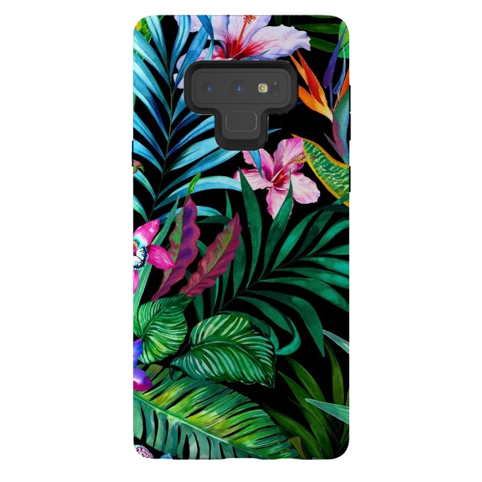 Galaxy Note 9 StrongFit Tropical Exotic Pattern by ArtsCase