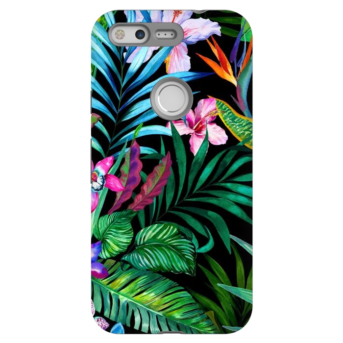 Pixel StrongFit Tropical Exotic Pattern by ArtsCase