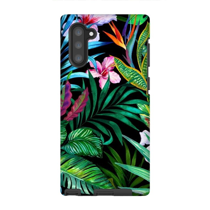 Galaxy Note 10 StrongFit Tropical Exotic Pattern by ArtsCase
