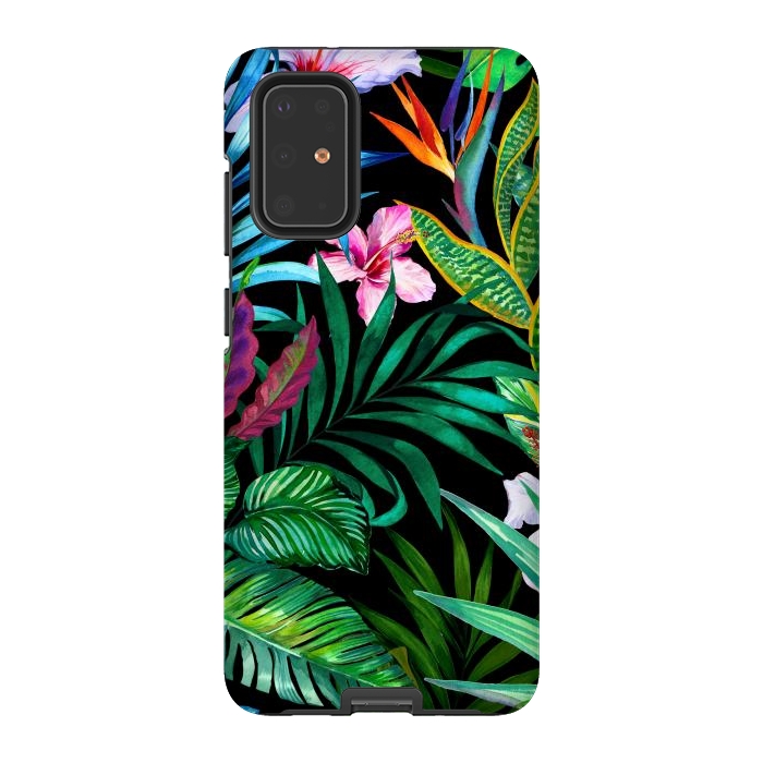 Galaxy S20 Plus StrongFit Tropical Exotic Pattern by ArtsCase