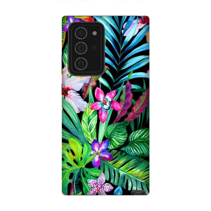 Galaxy Note 20 Ultra StrongFit Tropical Exotic Pattern by ArtsCase