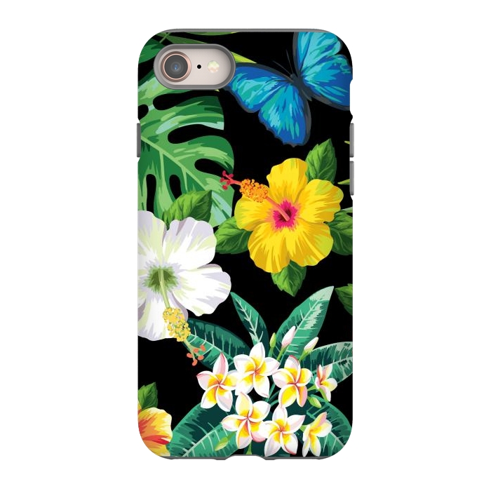 iPhone SE StrongFit Tropical Flowers 1 by ArtsCase