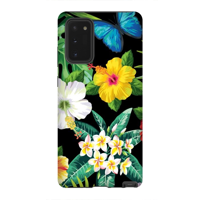 Galaxy Note 20 StrongFit Tropical Flowers 1 by ArtsCase