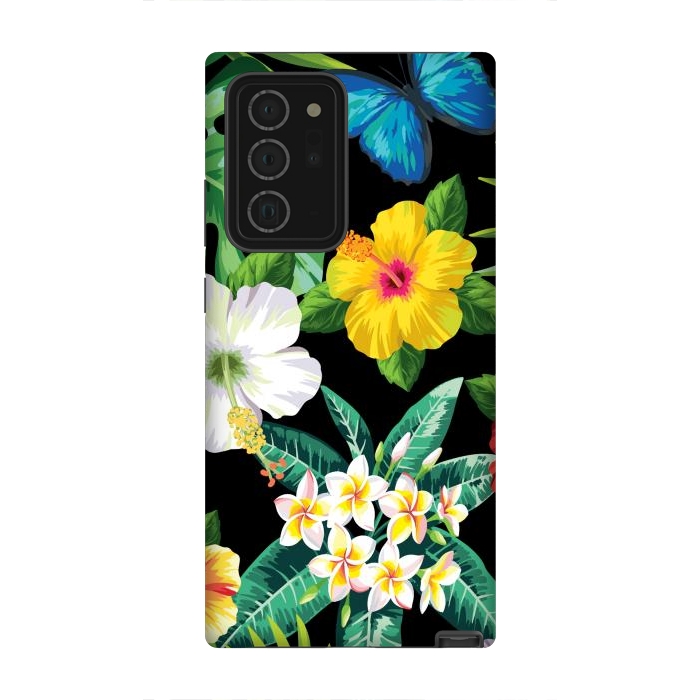 Galaxy Note 20 Ultra StrongFit Tropical Flowers 1 by ArtsCase