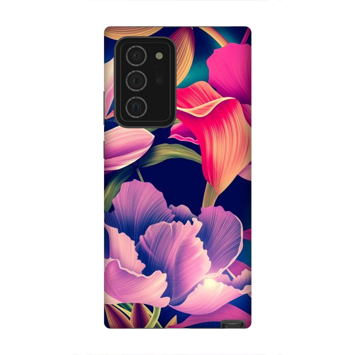 Galaxy Note 20 Ultra StrongFit Tropical Flowers XVII by ArtsCase