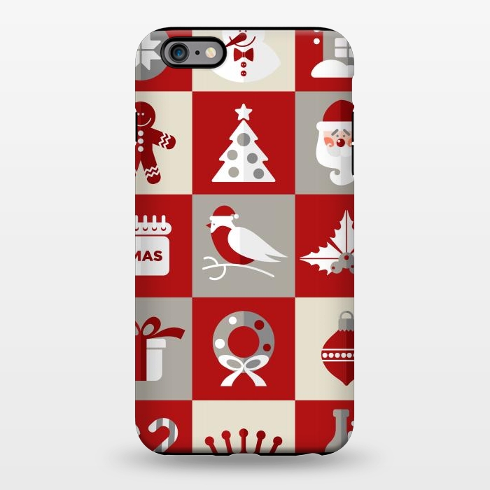 iPhone 6/6s plus StrongFit Christmas Design Icons by ArtsCase
