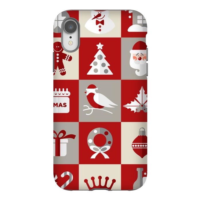 iPhone Xr StrongFit Christmas Design Icons by ArtsCase