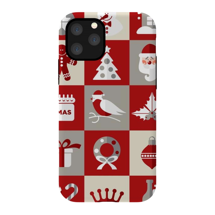 iPhone 11 Pro StrongFit Christmas Design Icons by ArtsCase