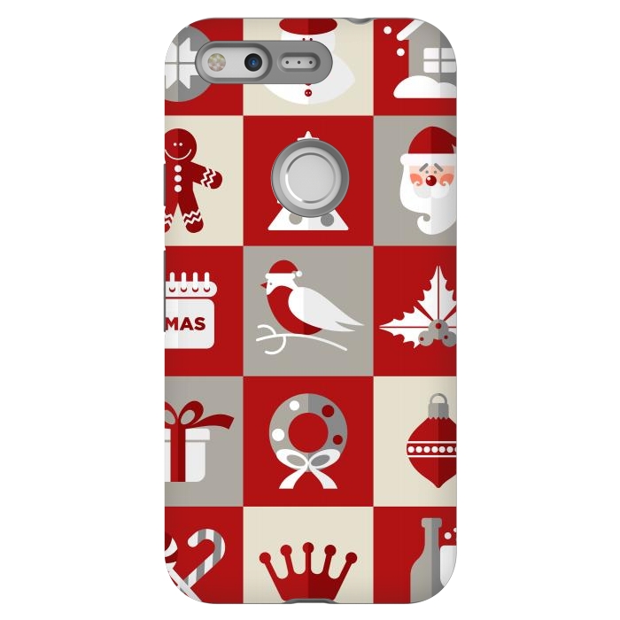 Pixel StrongFit Christmas Design Icons by ArtsCase