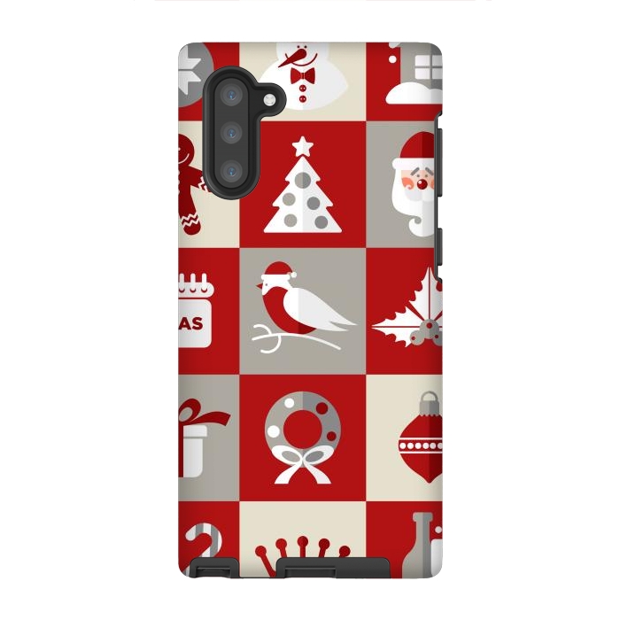 Galaxy Note 10 StrongFit Christmas Design Icons by ArtsCase