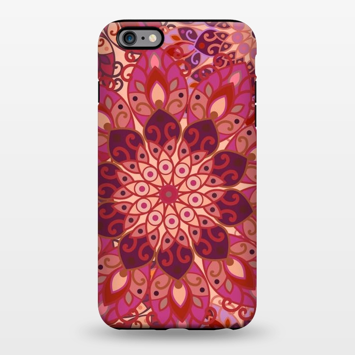 iPhone 6/6s plus StrongFit Colorful Mandala Pattern II by ArtsCase