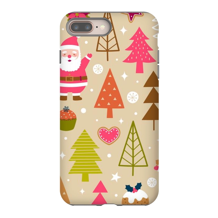 iPhone 7 plus StrongFit Cute Santa Claus by ArtsCase