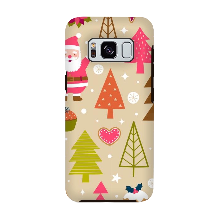 Galaxy S8 StrongFit Cute Santa Claus by ArtsCase