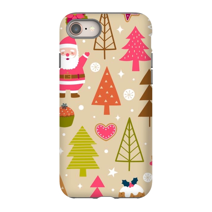 iPhone 8 StrongFit Cute Santa Claus by ArtsCase