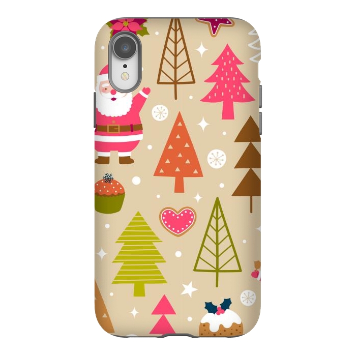 iPhone Xr StrongFit Cute Santa Claus by ArtsCase