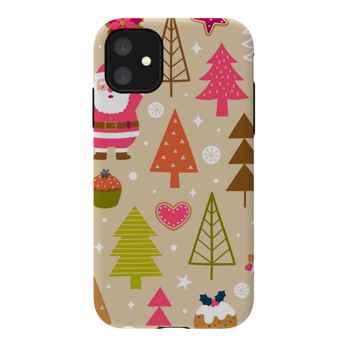iPhone 11 StrongFit Cute Santa Claus by ArtsCase