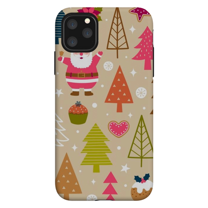 iPhone 11 Pro Max StrongFit Cute Santa Claus by ArtsCase