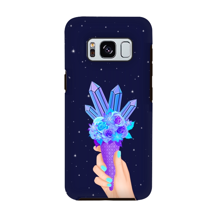 Galaxy S8 StrongFit Crystal ice cream by Jms