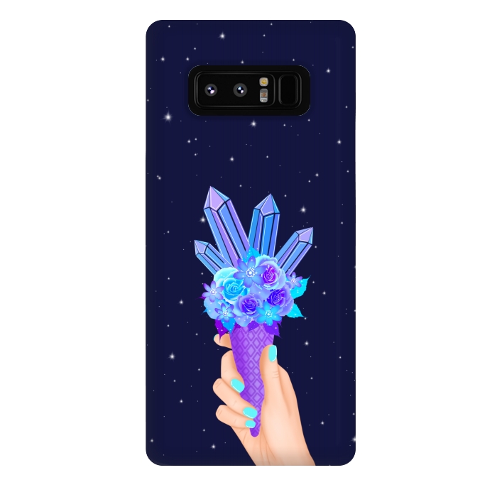 Galaxy Note 8 StrongFit Crystal ice cream by Jms