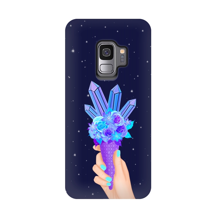 Galaxy S9 StrongFit Crystal ice cream by Jms