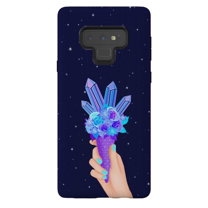 Galaxy Note 9 StrongFit Crystal ice cream by Jms