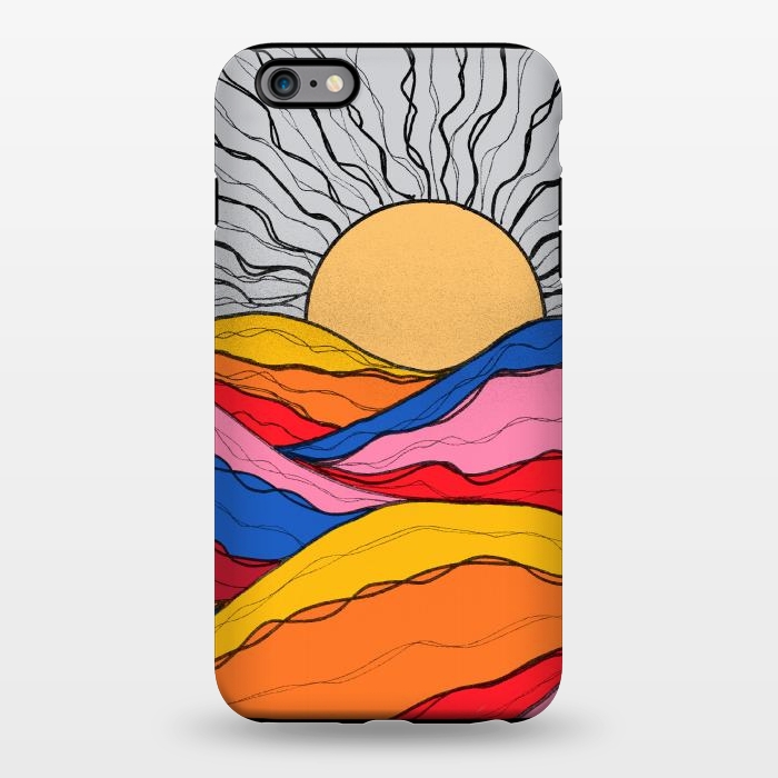 iPhone 6/6s plus StrongFit Rainbow sea ocean by Steve Wade (Swade)