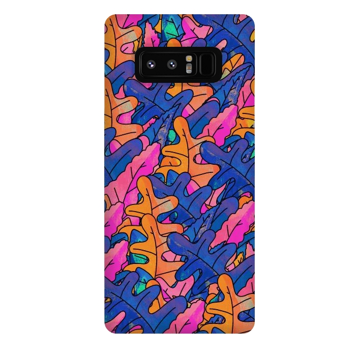 Galaxy Note 8 StrongFit summer autumn leaves by Steve Wade (Swade)