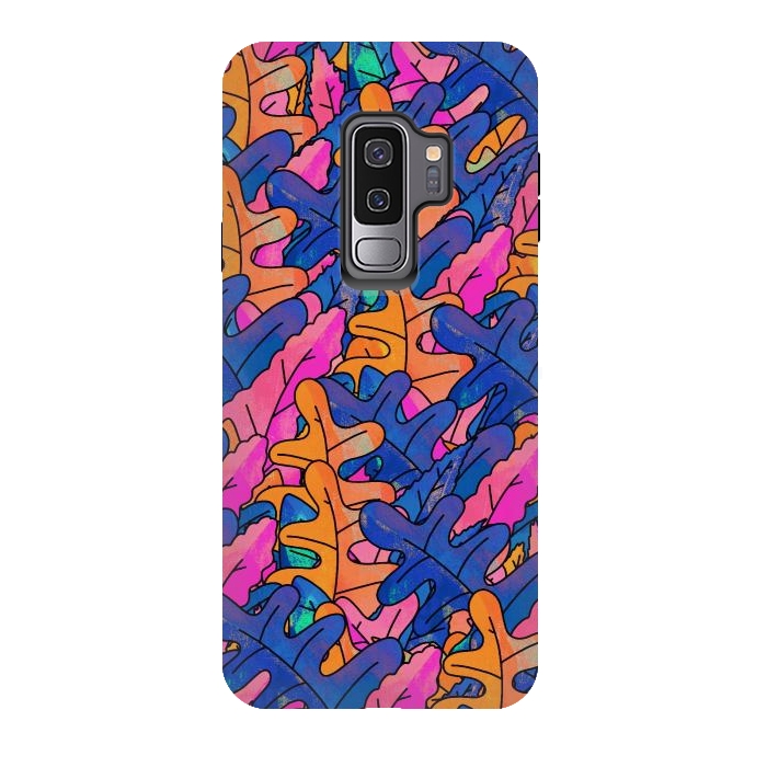 Galaxy S9 plus StrongFit summer autumn leaves by Steve Wade (Swade)