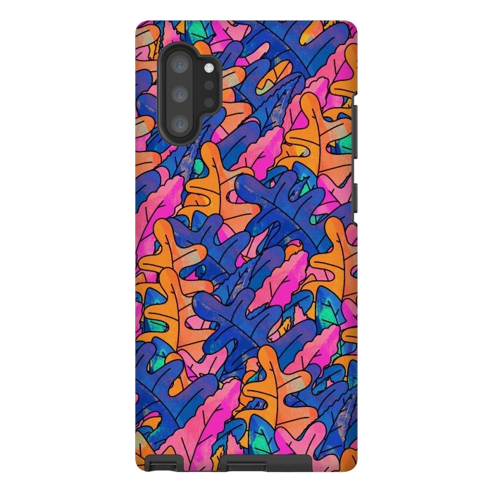 Galaxy Note 10 plus StrongFit summer autumn leaves by Steve Wade (Swade)
