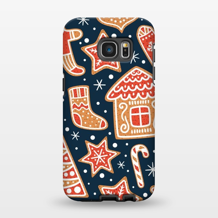 Galaxy S7 EDGE StrongFit Hello Christmas by ArtsCase