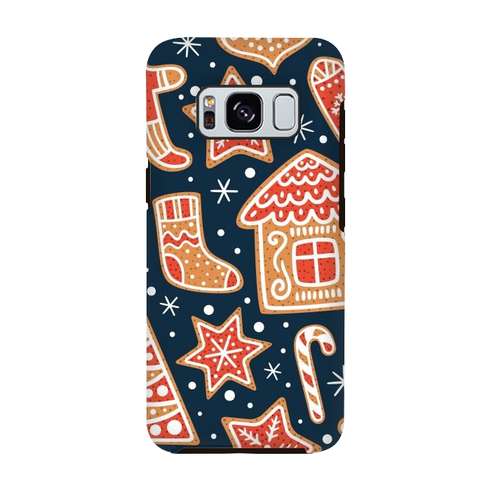 Galaxy S8 StrongFit Hello Christmas by ArtsCase