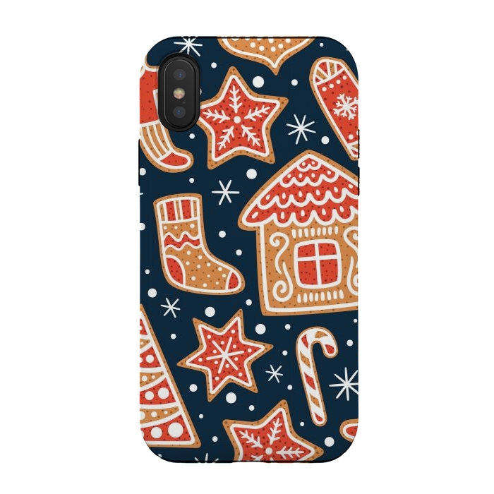 iPhone Xs / X StrongFit Hello Christmas by ArtsCase