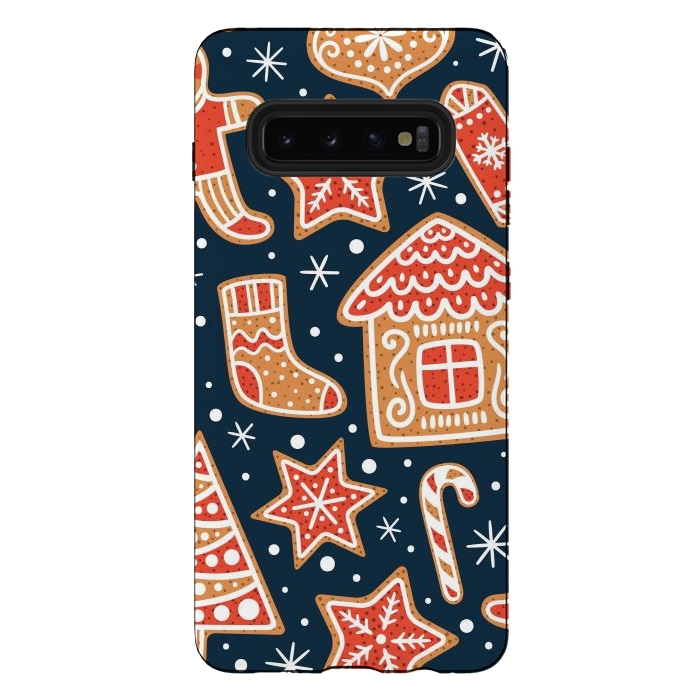 Galaxy S10 plus StrongFit Hello Christmas by ArtsCase