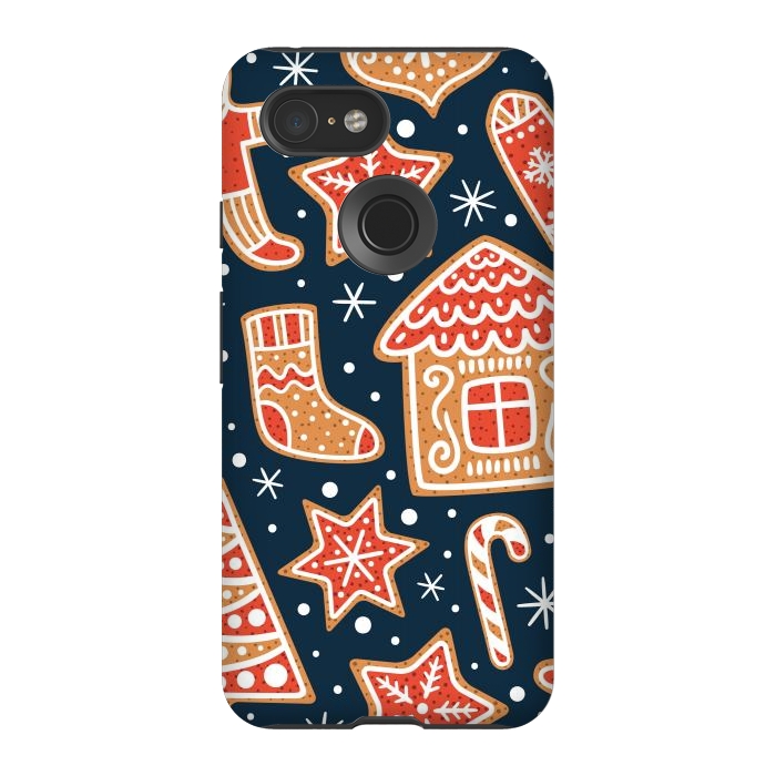 Pixel 3 StrongFit Hello Christmas by ArtsCase