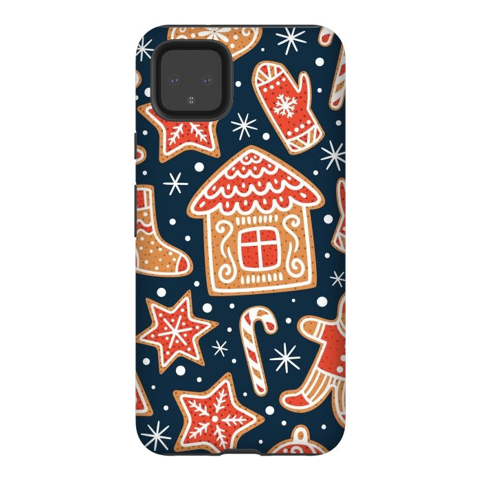 Pixel 4XL StrongFit Hello Christmas by ArtsCase