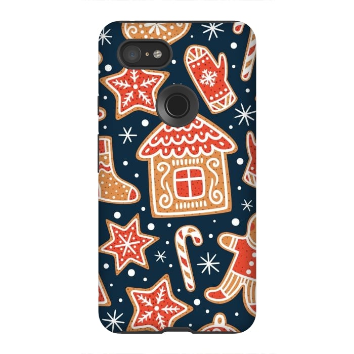 Pixel 3XL StrongFit Hello Christmas by ArtsCase